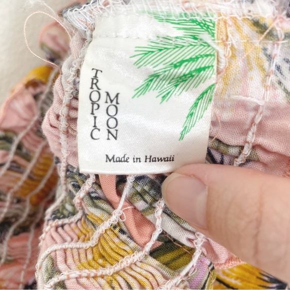 Tropic Moon • Girl’s Aloha Floral Dress - Picture 6 of 7